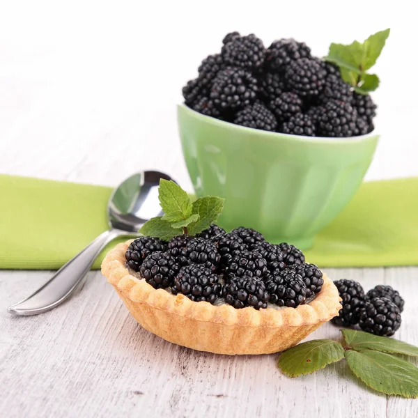 Tarta de moras — Foto de Stock