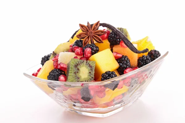 Tazón de ensalada de frutas —  Fotos de Stock
