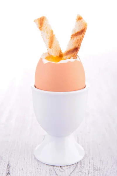 Egg and toast — Stock Photo, Image