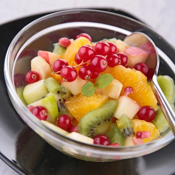 Bowl of mixed fruit — Stock Photo, Image