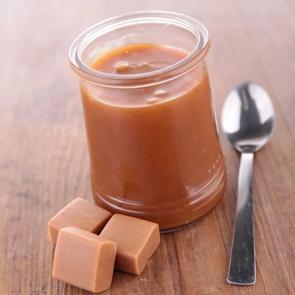 Caramel desszert — Stock Fotó
