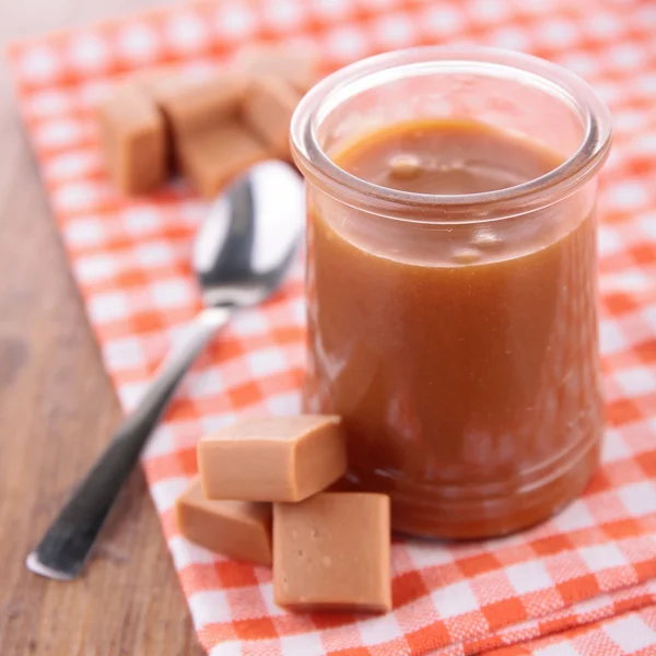 Sobremesa de caramelo — Fotografia de Stock