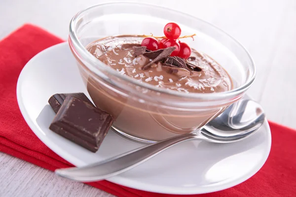 Crema al cioccolato — Foto Stock