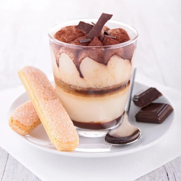 Tatlı tiramisu — Stok fotoğraf