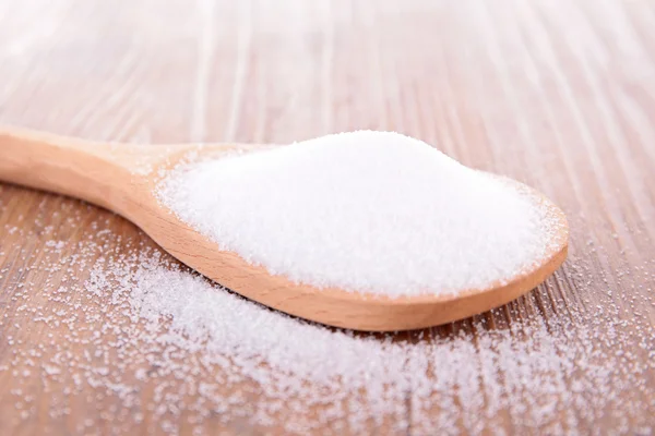 Білий цукор — стокове фото