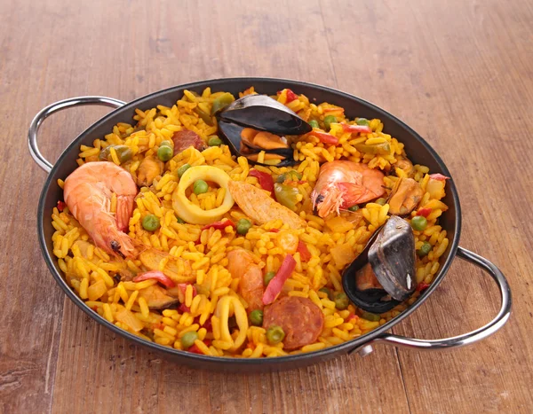 Paella Ordförande — Stockfoto