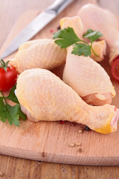 Chicken drumsticks — Stock Photo, Image