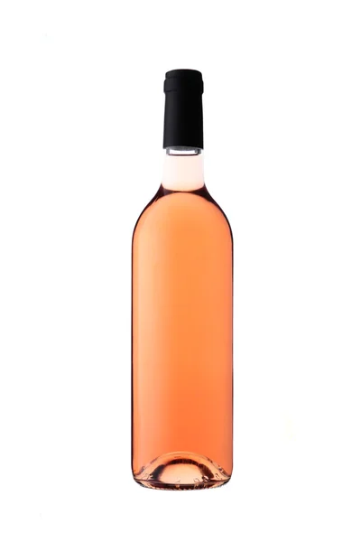 Láhev vína izolovaná — Stock fotografie