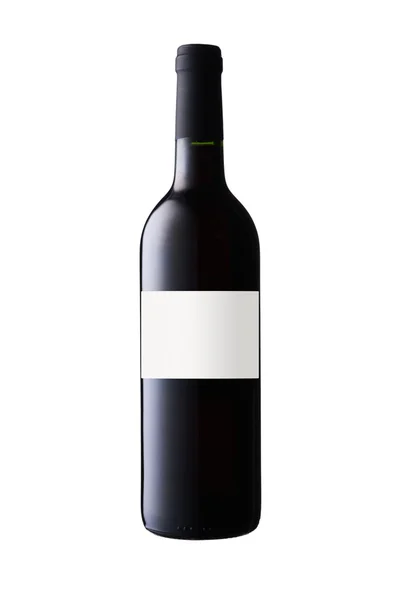 Wine bottle isolated — Stock Photo, Image