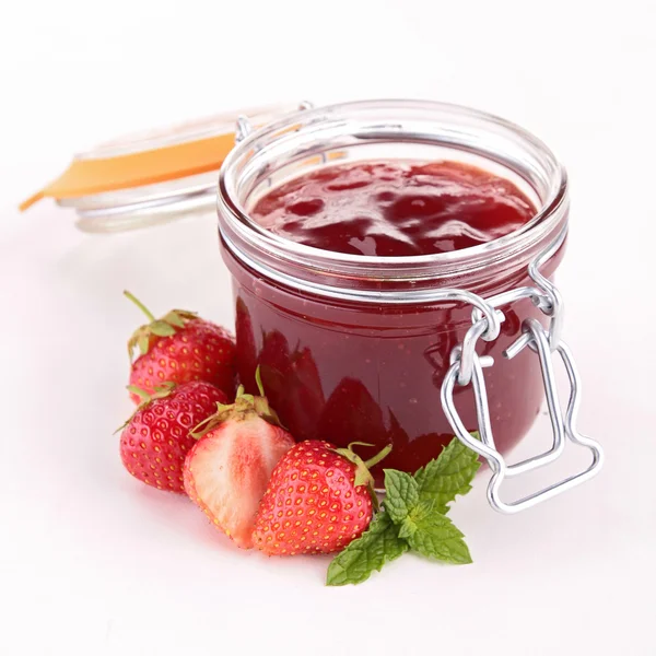 Strawberry jam — Stock Photo, Image