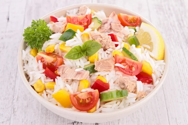 Rice salad — Stock Photo, Image