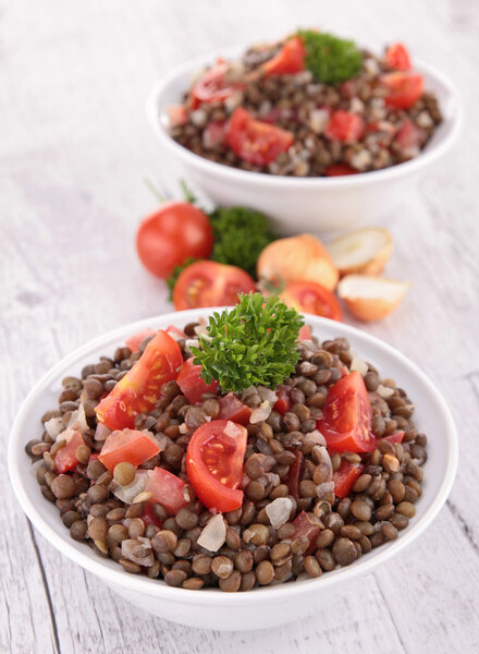 Lentil salad