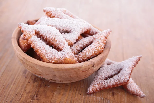 Deep fried pastry carnival — Stock Photo, Image