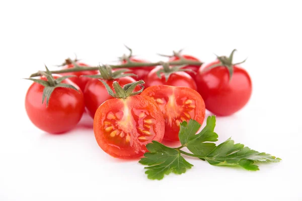 Pomodori isolati — Foto Stock