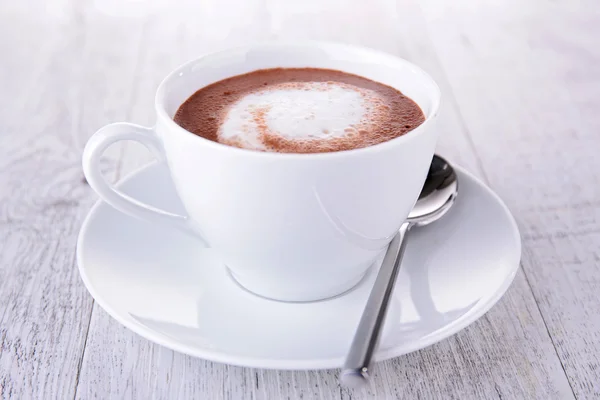 Кофе или шоколадная чашка — стоковое фото