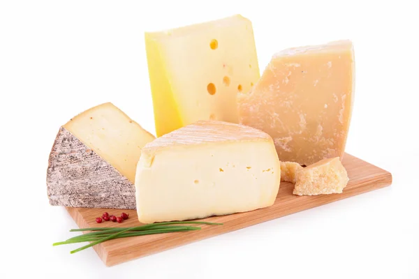 ボード上のチーズ — ストック写真