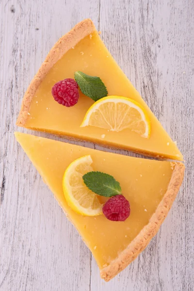 Lemon citrus tart — Stock Photo, Image