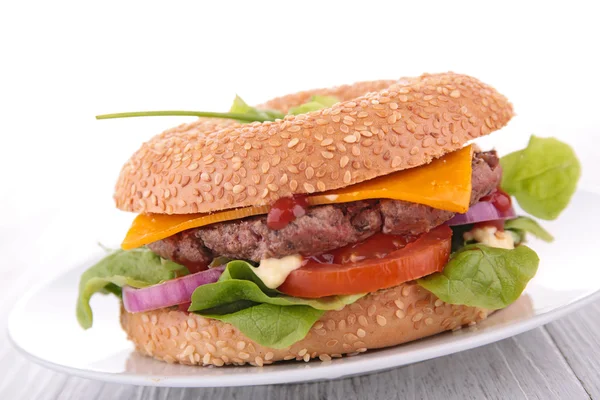 Hamburger — Stockfoto