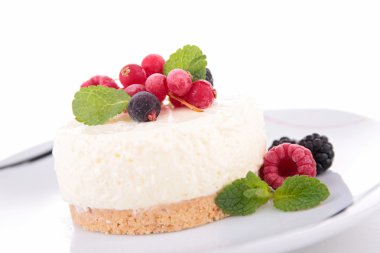 Cheesecake ve çilek