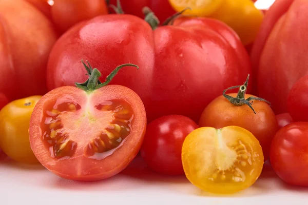Close up on tomatoes — Stock Photo, Image