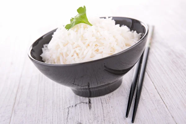 Bowl of rice — Stock Photo, Image