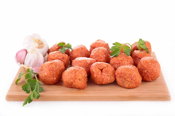 Boulettes de viande crues — Photo