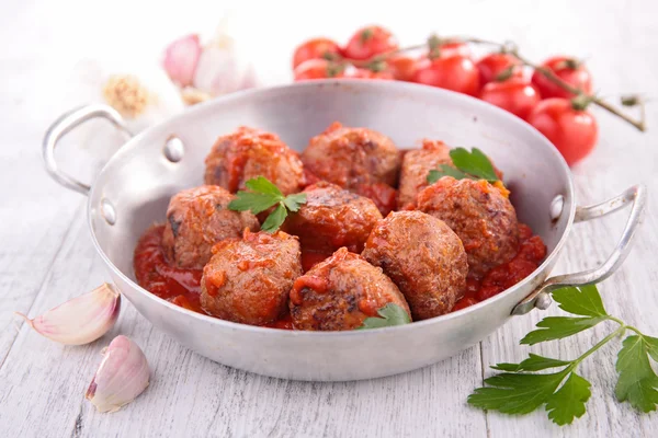 Grillade köttbullar — Stockfoto