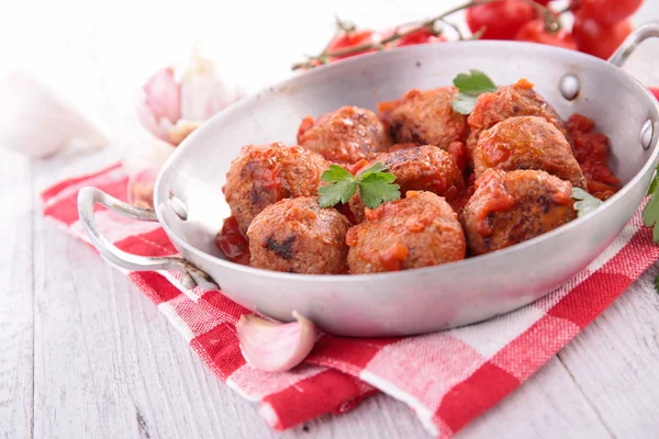 Grilled meatballs — Stock Photo, Image