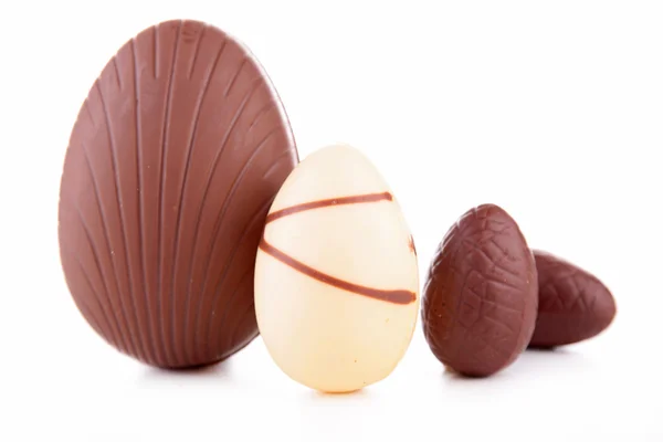 Chocolate eggs — Stock Photo, Image