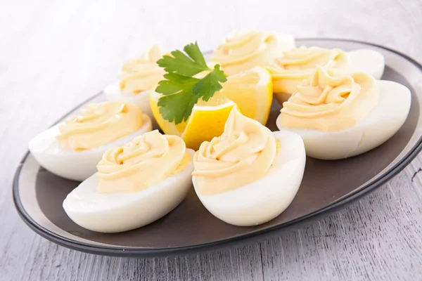 매운된 계란 — 스톡 사진