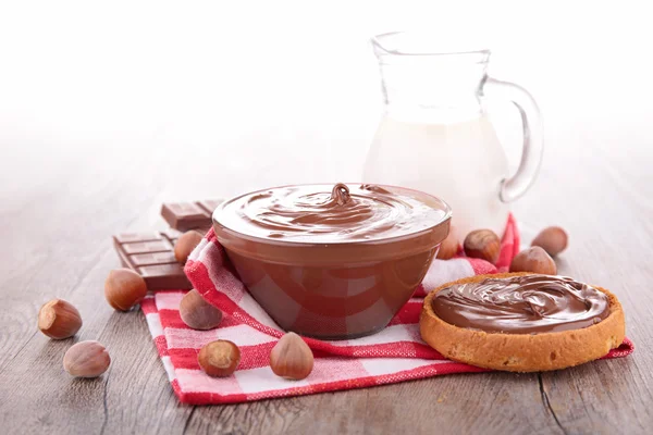 Chocolate spread — Stock Photo, Image