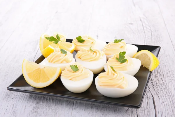 매운된 계란 — 스톡 사진