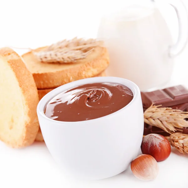 Chocolate spread — Stock Photo, Image