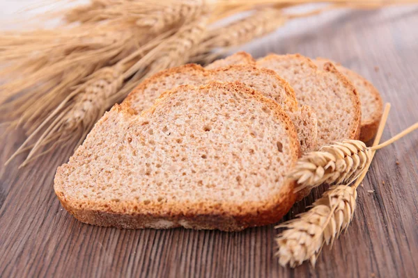 Brot und Weizen — Stockfoto