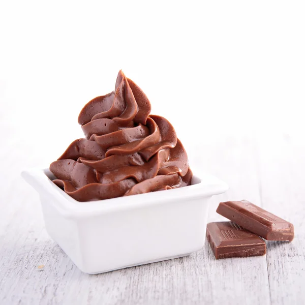 Mousse de chocolate — Foto de Stock