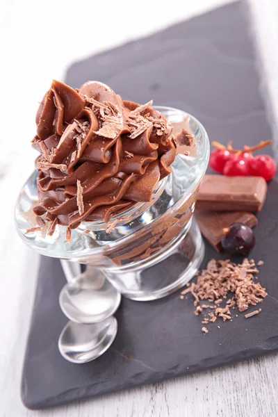 Chokladmousse — Stockfoto