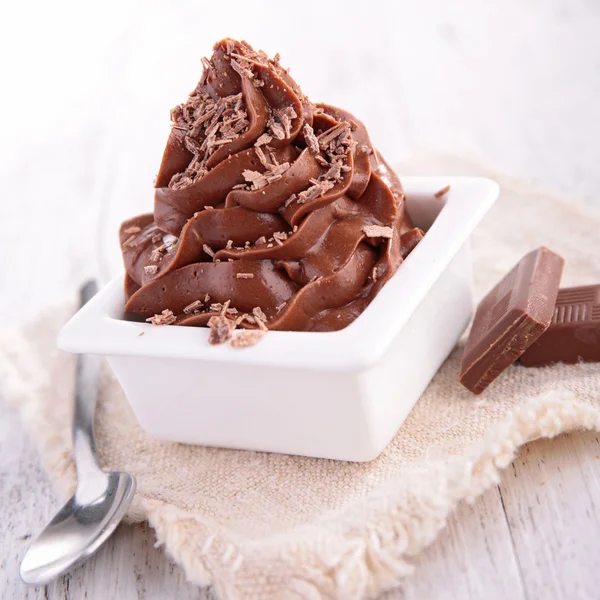 Mousse de chocolate — Foto de Stock