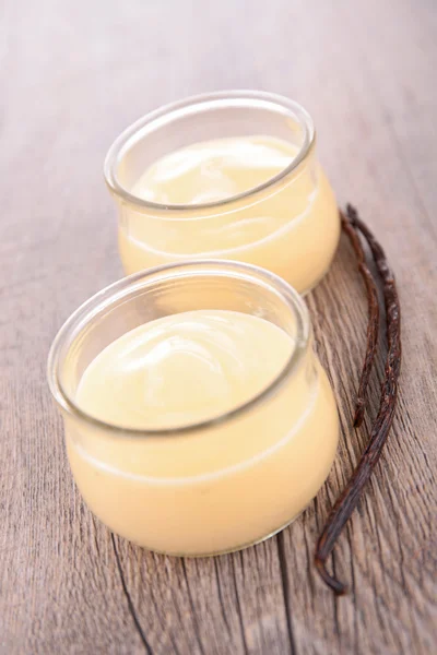Vanilla cream — Stock Photo, Image