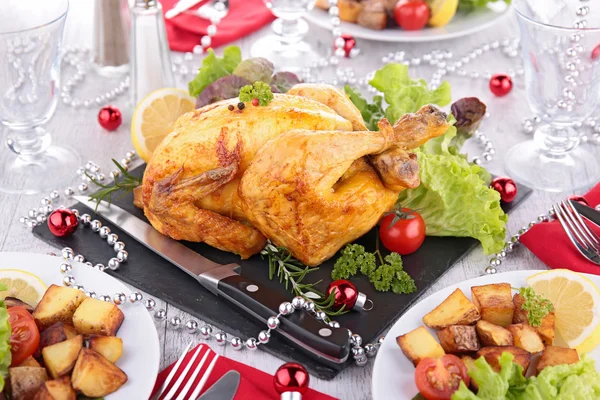 Roast chicken — Stock Photo, Image