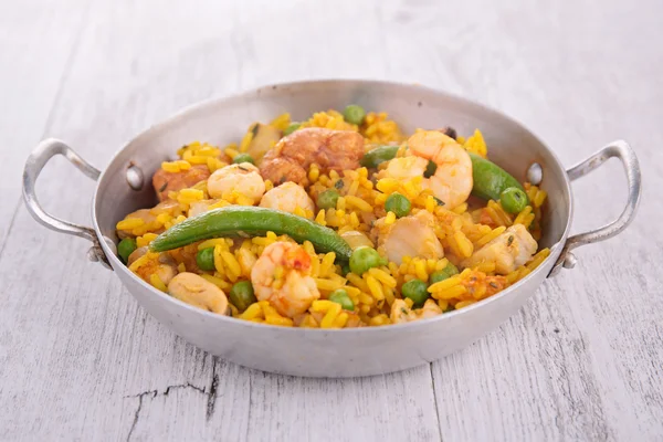 Paella Ordförande — Stockfoto