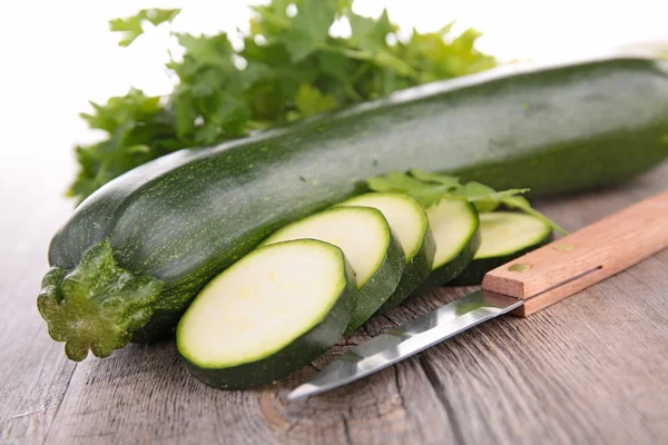 Rohe Zucchini — Stockfoto