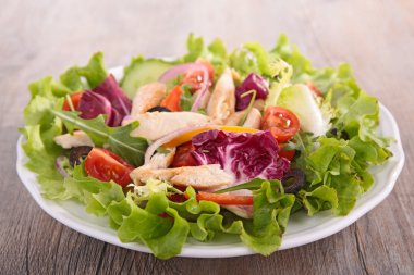 sebze salatası wich tavuk