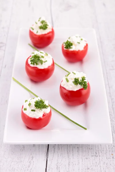 Tomato garnish — Stock Photo, Image