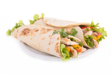 tortilla şal, fajita