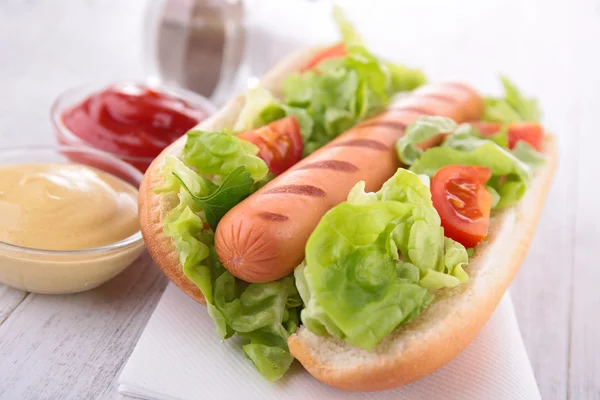 Hotdog fresco — Fotografia de Stock