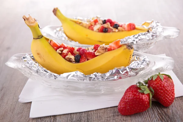 Banana dessert — Stock Photo, Image