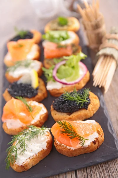 Canapé fresco — Fotografia de Stock