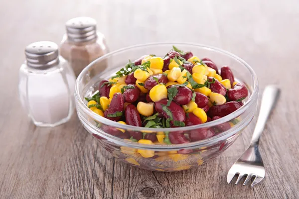 Salada de feijão — Fotografia de Stock