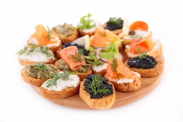 Fresh canape — Stock Photo, Image