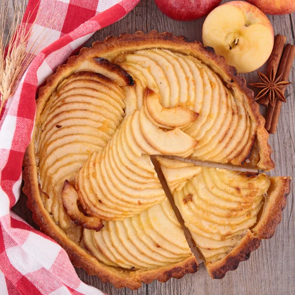 Tarte aux pommes — Photo